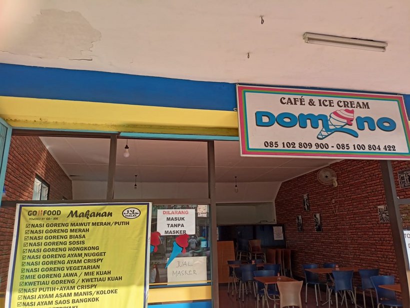 Es Krim Domino, Kafe Es Krim Legendaris di Jember