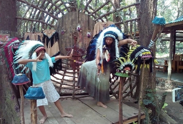 Salah satu spot cantik di Indian Camp (Instagram/indiancampjember)